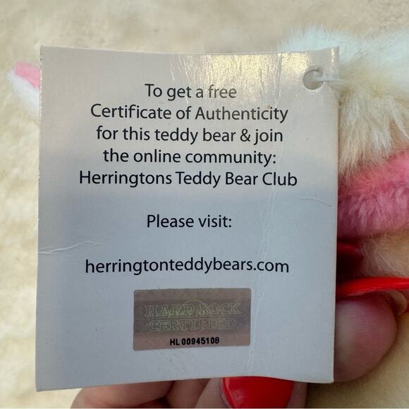 Herrington Teddy Bears Lake Tahoe Hard Rock Cafe “Snow bunny” 2009 collectible - Picture 7 of 13